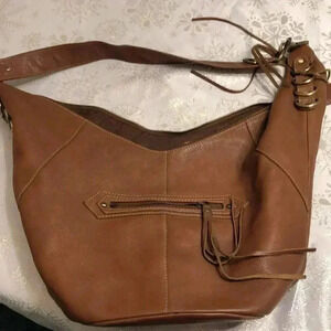 Via Spiga large leather hobo shoulder bag.